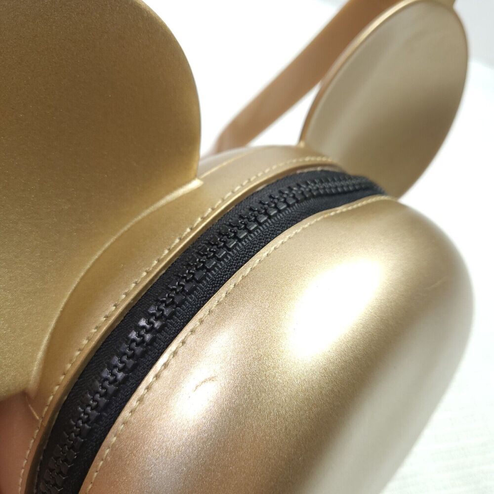 NWOT Disney Parks Melissa Gold Mickey Mouse Jelly Crossbody Bag VHTF RARE - Picture 5 of 10